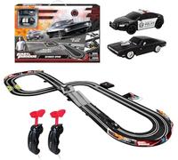 Fast & Furious Ultimate Speed Electric Racetrack Slot Car Set, 2 x 1:43 réplicas de coches, Eight Figure Track 4,4 m/14,5 FT Racetrack Race Set for Kids, Edad 3+