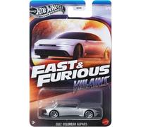 FAST FURIOUS Villains Modelo Auto Delorean ALPHA5 1:64 8cm Hot Wheels JBY38