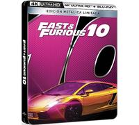 UNIVERSAL UNIVERSAL - Fast & Furious X (Edición Metálica) (4K Ultra HD + Blu-Ray). formato 4K Ultra HD + Blu-Ray