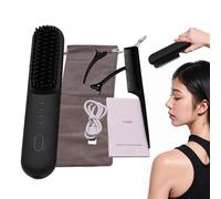 Fast Heating Flat Iron | Adjustable Temperature Straightener | 220v Lightweight Hair Straightener | Portable Hair Straightener | Hair Styling Tools | Straightener for Fine Hair