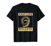 Fast Life Big Data Science Biología C Elegans Camiseta