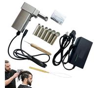 Fast Locks Dread Machine for Instant Locs, Maquina De Dreadlocks, Compatible for Locs Electric Handheld Portable Dreadlock Maker with 6 Heads,Easy DIY Dreadlocks Braiding Hair (1PCS)