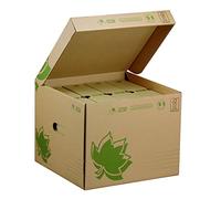 FAST Nature Line 100725910 - Caja para documentos (1 cubo CAISSE + 4 BOITES D'ARCHIVES), color blanco