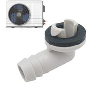 Fast Secure Drain Connector: Designed with an elbow shape, this AC drain ho