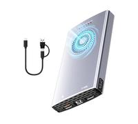 Fast Speed - Carcasa de dos bahías HDDs de aleación de aluminio USB 3.2 para 2230 2242 2260 2280 HDDs de metal de dos bahías Ssds caja de almacenamiento externa