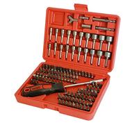 FAST WORLD SHOPPING Juego de Puntas Destornillador Adaptadores 122 Piezas Puntas Torx Estrella Corte