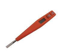 FAST WORLD SHOPPING ® Lápiz probador de bolsillo buscador digital AC DC Lector voltaje medidor corriente eléctrica destornillador búsqueda fase medición detector voltaje escáner prueba 12-250V
