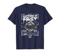Fast X Lean Mean Lights All Green Lamborghini Schematic Camiseta, Hombre, Azul Marino, M