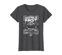 Fast X Lean Mean Lights All Green Lamborghini Schematic Camiseta, Mujer, Jaspeado Oscuro, XL