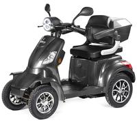 VELECO Dispositivo de Movilidad de 4 Ruedas Para Personas Mayores Minusvalido FASTER 12km/h (Gris)