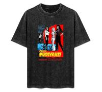 Faster Psycat Kill RS Meyer Exploitation Sexploitation Cult Movie Men T-Shirt Black Unisex Tops Casual tee 3XL