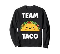 Fastfood Small Taco Minimalist Food Simple Team Taco Sudadera