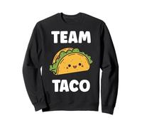 Fastfood Small Taco Minimalist Food Simple Team Taco Sudadera