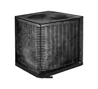 Fastigeaty Acondicionador para exteriores, impermeable, resistente, tela Oxford, resistente a los rayos UV, a prueba de polvo, protector de unidad de CA para invierno, refugio HVAC