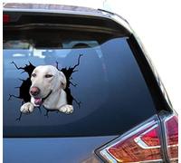 FASTLATE Labrador Window Decals Cars Lab Car Decal Back SUV Sticker For Mom Cool Bathroom