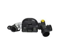 Fastner Compatible con Citroen/Peugeot/Mini Tubo Manguito Intercooler Aire Turbo C4 (2004-2011), C5 (2004-), 307/407 1.6 HDi (2004-2010), R56/R55 Cooper/One D Clubman (2006-2010) 144 Código 4057