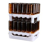 FastRack - Secador de botellas para botellas vacías de cerveza y vino FR (2 estantes + 1 bandeja)