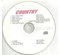 FASTTRAX Country Karaoke CDG FTX-C404 April 2011(formerly Quik Hitz)