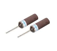 FastUU Herramienta de Lijado de Lentes de Cera, Mangas de Banda de Lijado, Mandriles de Tambor, 10 Piezas para Pulido de Herramientas rotativas Dremel