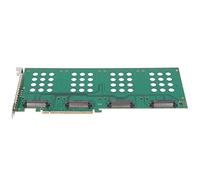 FastUU Tarjeta Nvme Pcie, Tarjeta Adaptadora Nvme Interfaz Dual U.2 SFF - 8639 Portátil Fácil de Instalar para Adaptador PCIe SSD - SFF - 8639 U.2 NVMe de 2,5 Pulgadas