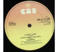 FASTWAY - EASY LIVIN 12 INCH (12" VINYL) UK CBS 1983