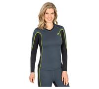 FASTWAY F-2401 Coolmax mujer Camisa funcional Negro/Gris L mujeres