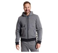 FASTWAY T-2208 motorista hombre Sudadera con capucha Gris/Negro 54 54