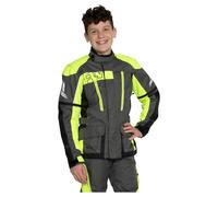FASTWAY Touring Kids 191 Chaqueta De Tela Gris/Amarillo neón S unisex