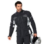 FASTWAY Touring Men 191 Chaqueta de tela Negro/Gris 50 50