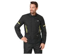 FASTWAY Touring Men 211 Chaqueta De Tela Negro/Amarillo 58 hombres