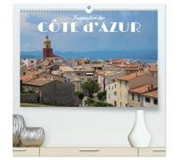 Faszination der Côte d'Azur (hochwertiger Premium Wandkalender 2026 DIN A2 quer), Kunstdruck in Hochglanz: Die Städte und Landschaften der Côte d'Azur in wunderschönen Fotografien.