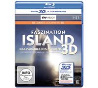 Faszination Island - Das Paradies des Nordens (SKY VISION) [3D Blu-ray + 2D Version] [Alemania] [Blu-ray]