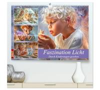 Faszination Licht - Durch Kinderaugen gesehen (hochwertiger Premium Wandkalender 2027 DIN A2 quer), Kunstdruck in Hochglanz: Kindliches Staunen eingefangen