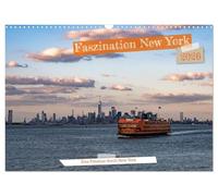 Faszination New York (Wandkalender 2026 DIN A3 quer), CALVENDO Monatskalender: Jeden Monat enthüllt dieses Kalender die Schönheit dieser ikonischen Metropole durch atemberaubende Fotografien.