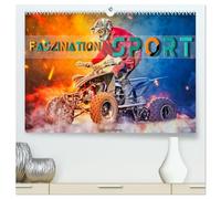 Faszination Sport (hochwertiger Premium Wandkalender 2026 DIN A2 quer), Kunstdruck in Hochglanz: Fun und Sport, voll im Trend.