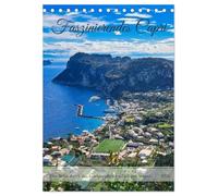 Faszinierendes Capri (Tischkalender 2026 DIN A5 hoch), CALVENDO Monatskalender: Eine Reise durch das Inselparadies am Golf von Neapel
