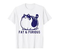 Fat and Furious Cat Camiseta
