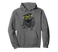 Fat Black Pug Sudadera con Capucha