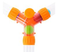 Fat Brain Toys Air Toobz Switch, Aguja Stem, a Partir de 3 años | Rueda para dirigir el aire a la izquierda o a la derecha, crear cursos y bucles, desarrolla lógica y resolución de problemas