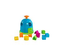 Fat Brain Toys F267 Fat Brain Factory, Kids Preschool, Shape Sorter, Sorting Building Sets, Early Development Toy for Babies Aged 18 Months and Older, Multicoloured