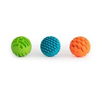 Fat Brain Toys, Sensory Rollers, Bolas sensoriales para bebés con campanitas, Juguete de Aprendizaje Infantil, Juego Seguro, motricidad Fina, para niños preescolares Desde 6 Meses, Bizak (30691610)