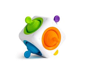 Fat Brain Toys Tugl Cube - Cubo para ansiedad para niños pequeños, adolescentes y adultos