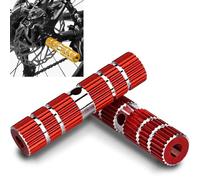 Fat-Cat 1 par de Pedales de Bicicleta para apoyapiés de Eje Trasero Antideslizante para BMX, Bicicleta de montaña, Bicicleta de montaña