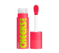 NYX Professional Makeup Fat Cheeks Juicy Blush, 06 Bouncin' Berry, 8ml | Colorete Líquido con Acabado Glossy, Hidratación Prolongada, Color Intenso 12 Horas, Fat Cheeks
