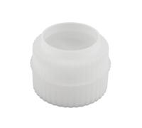 (fat)DIY Silicone Candle Holder Mould Handmade Big Small Round Mirror Candlestick Mold for Teas Wax Cup for Blessing Ceremony L