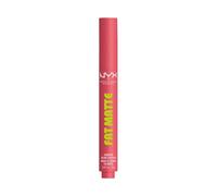 NYX Professional Makeup Fat Matte Matte Lip Balm Pink Puff | Bálsamo Labial de Acabado Mate, Color Intenso, Textura Confortable, Uso Diario, Fat Matte Lip Balm