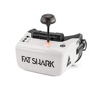 FAT SHARK Scout Gafas 1136 x 640, FOV 50°, Diversity RX, Parche Antena Integrada, DVR, Negro