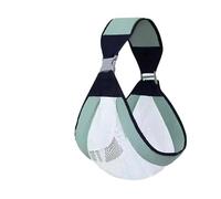 FATASH Portabebés | Malla suave transpirable de tela de algodón para recién nacidos, asiento envolvente de cadera para niños pequeños, cómodo para viajar fácilmente, portátil y ligero, soporte de