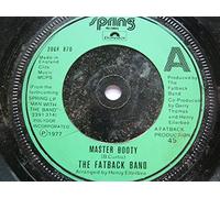 Fatback Band Master Booty 7" Spring 2066870 EX 1977 there is 2mm drill hole in label rim