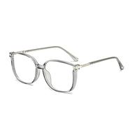 FATBAR Libertyfer Reading Glasses, Women'S Portable Fashion Anti-Blue Light Reading Glasses, Glassesify Bifocal Reading Glasses (Color : Silver, Size : 1.0x)